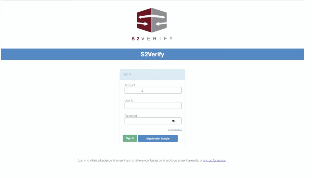 How to Log In